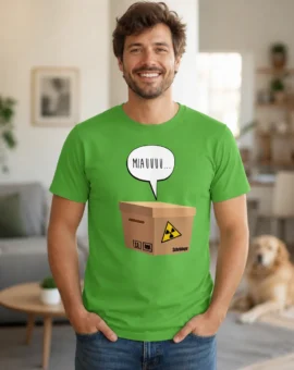 Fotografía de Camiseta para hombre «SCHRÖDINGER» de ThePetLover