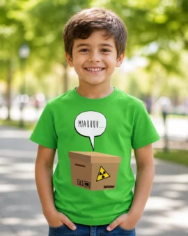 Fotografía de Camiseta para niños «SCHRÖDINGER» de ThePetLover