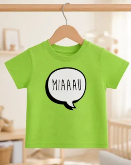 Fotografía de Camiseta bebé «MIAU» de ThePetLover
