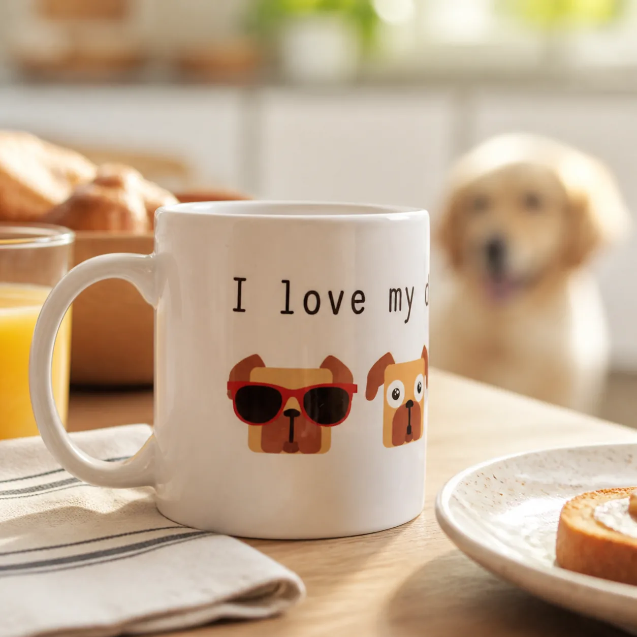 Fotografía de Taza «I LOVE MY DOG WHEN…» de ThePetLover