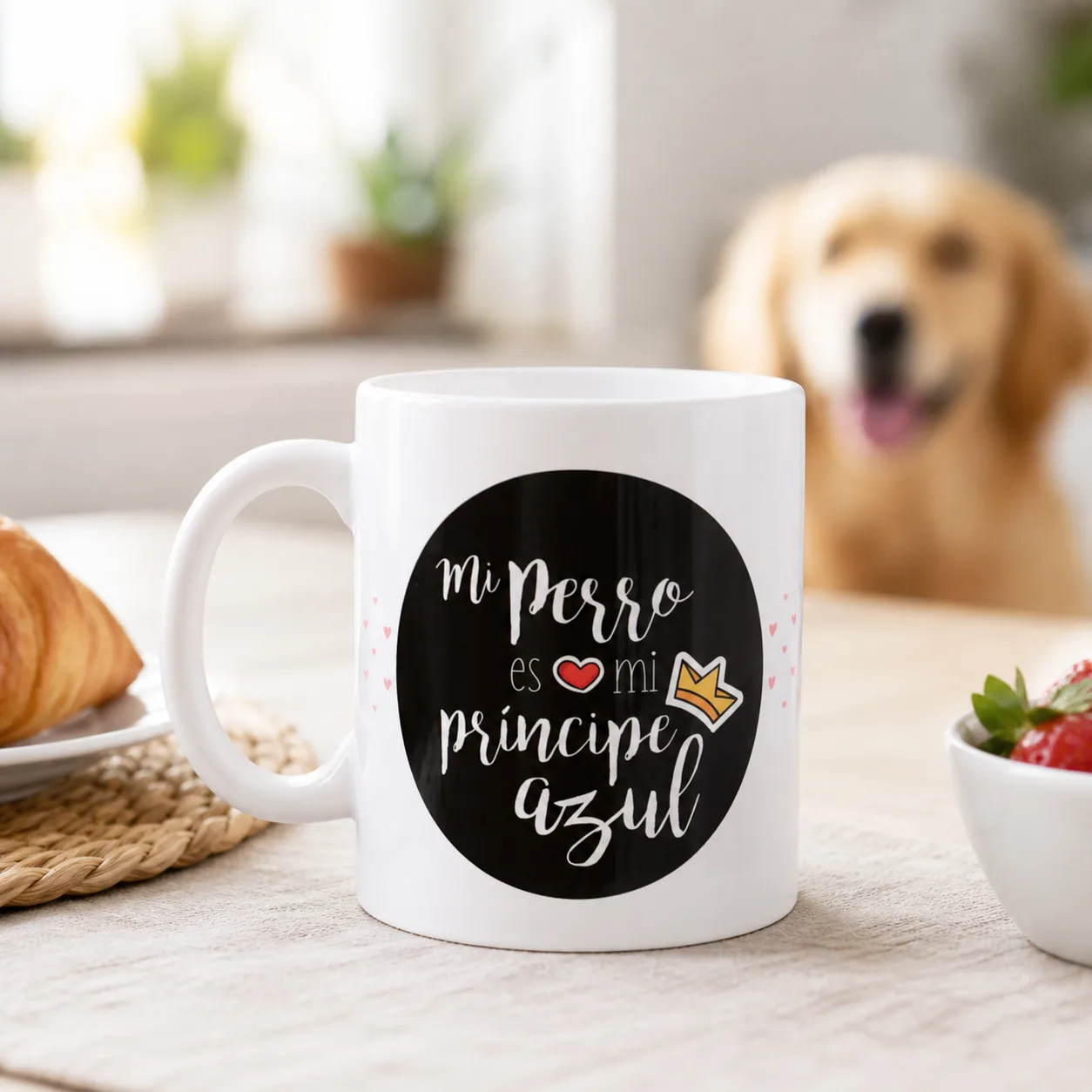 Fotografía de Taza «MI PERRO ES MI PRÍNCIPE AZUL» de ThePetLover