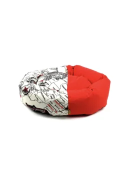 Fotografía de Cuna-donut para perros «RUTA 66» de ThePetLover