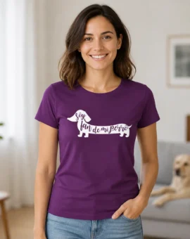 Fotografía de Camiseta para mujer «Soy fan de mi perro» de ThePetLover