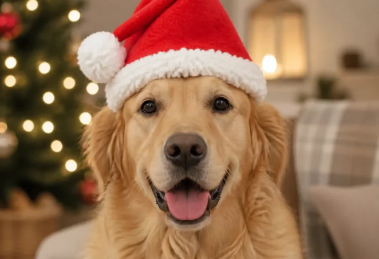 Artículos de navidad para perros