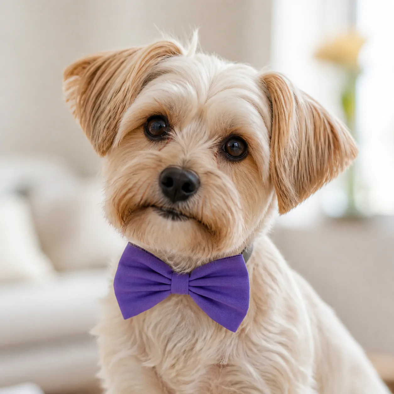 Fotografía de Pajarita Lila para perros de ThePetLover