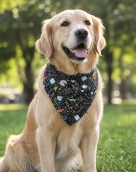 Fotografía de Bandana Matemáticas para perros de ThePetLover