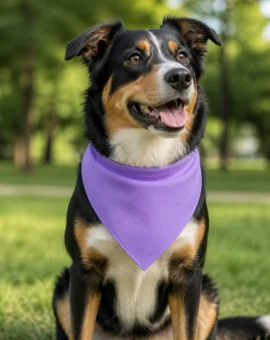 Fotografía de Bandana lila para perros de ThePetLover