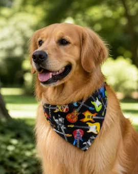 Fotografía de Bandana heroes del rock para perros de ThePetLover