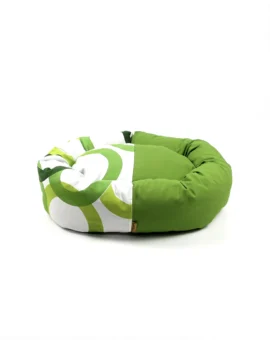Fotografía de FUNDA CAMA DONUT AROS VERDE de ThePetLover