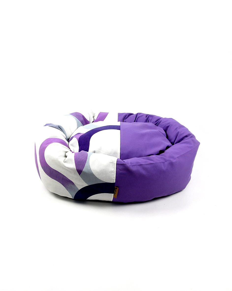 Fotografía de FUNDA CAMA DONUT AROS LILA de ThePetLover