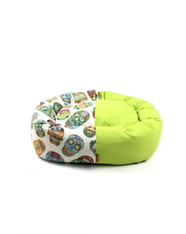 Fotografía de FUNDA CAMA DONUT CALAVERAS de ThePetLover
